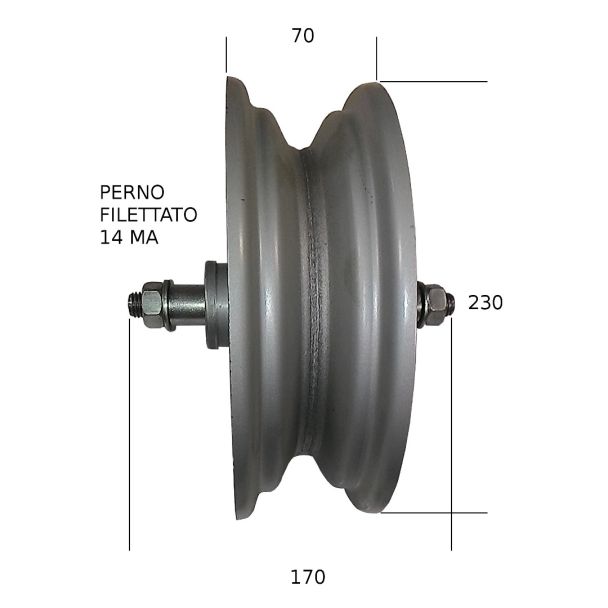 Febi Bilstein 102187 – Mozzo Ruota Anteriore Senza Cuscinetto, Qualità Made In Germany, Per Citroën/Peugeot
