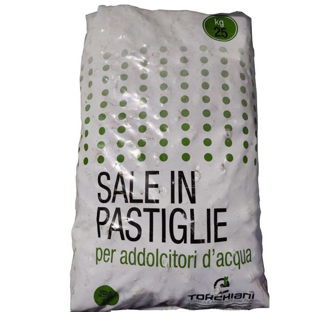 SALE IN PASTIGLIE PER ADDOLCITORI SACCO 25 KG